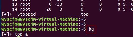 linux任务控制bg,fg,jobs,kill,wait,suspend...