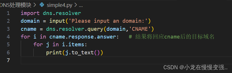 python自动化运维--DNS处理模块dnspython_python dns-CSDN博客