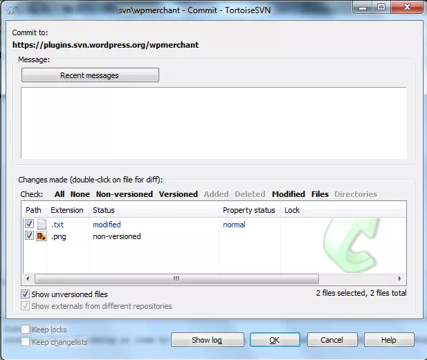 tortoise svn commit 4