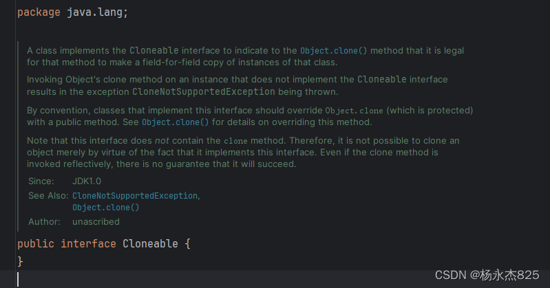 Java-cloneable方法介绍_java cloneable-CSDN博客