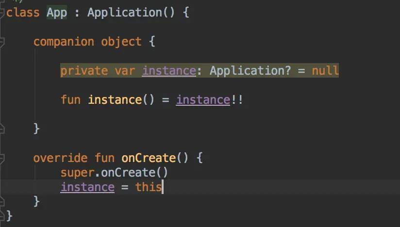 kotlin的Application