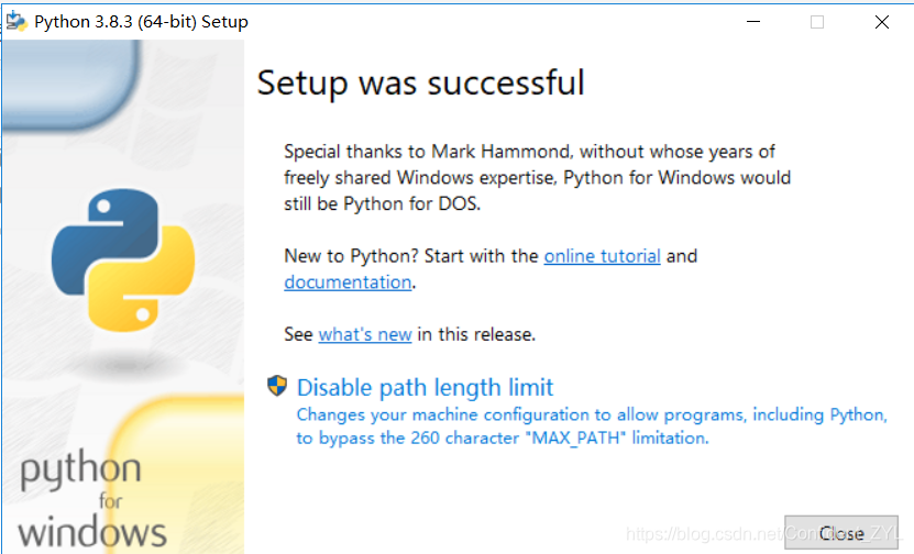 安装python3.8.3时报错Setup failedError 0x80070003-系统找不到指定的路径_0x8007003系统找不到 ...