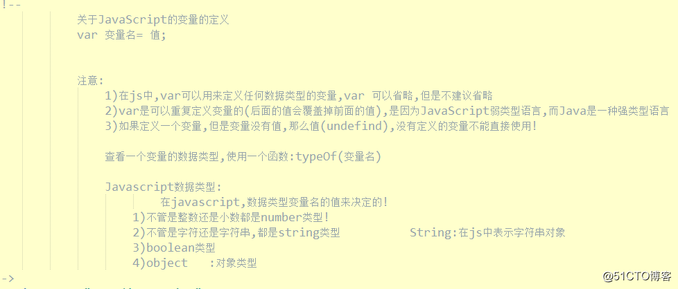 JavaScript基础(一)