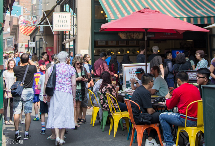 亲民地理-第50期-在美国逛农贸市场-西雅图派克市场 亲民地理-第50期-在美国逛农贸市场-西雅图派克市场