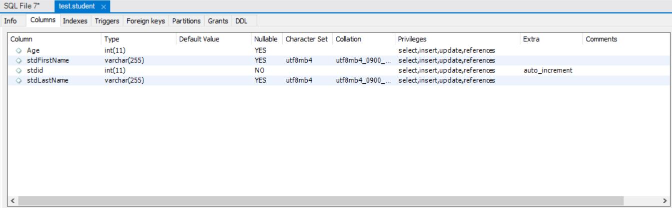 MySQL Auto Increment