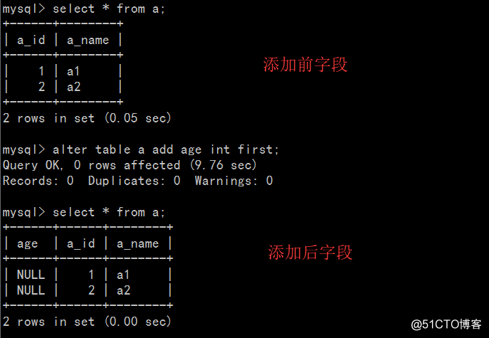 mysql第三天学习笔记总结