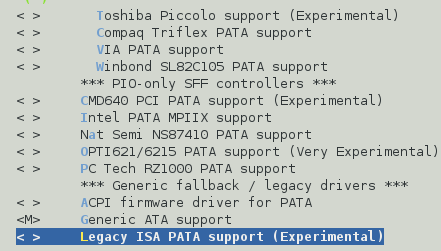 Gentoo 安装日记 14 (配置内核 :设备驱动) - 饥民 - 饥民2011