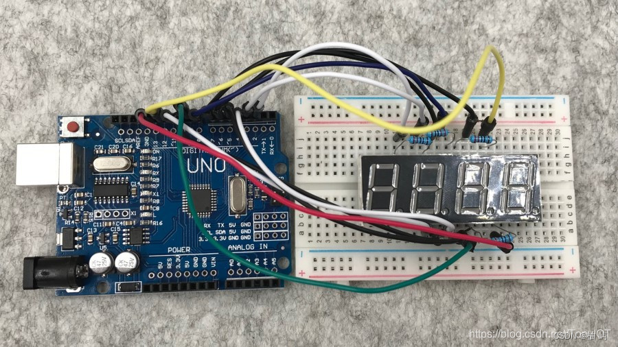 Arduino基础项目（十）数字时钟_arduino中timeone.h-CSDN博客