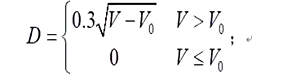 其中V0表示