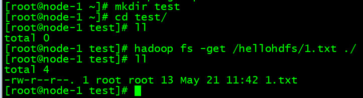 [外链图片转存失败(img-ngW4fMIU-1565707353899)(D:\学习笔记\hadoop\保存图片\HDFS\HDFS常用shell命令03.jpg)]