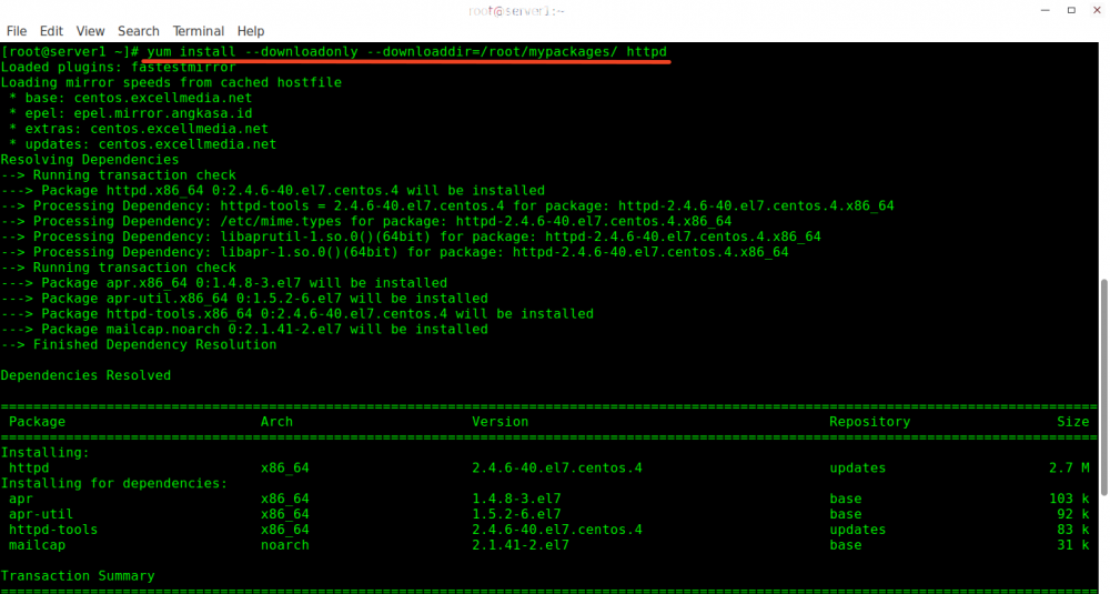 怎样在 CentOS 里下载 RPM 包及其所有依赖包怎样在 CentOS 里下载 RPM 包及其所有依赖包