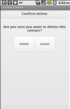 使用Jquery Mobile设计Android通讯录