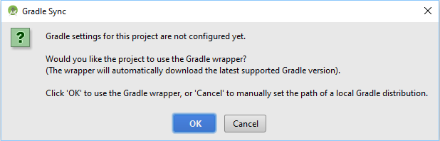 在Studio导入上设置Gradle