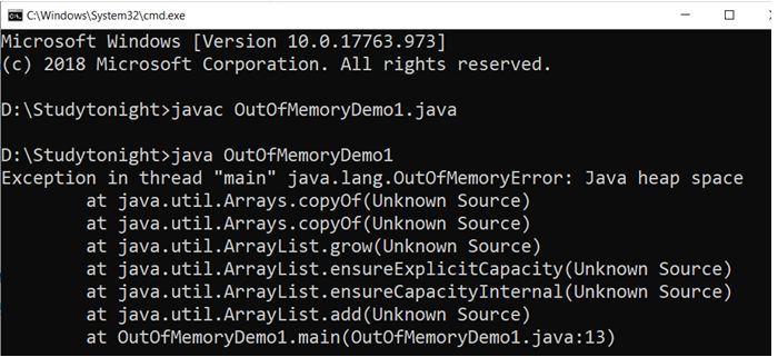 out-of-memory-exception-example