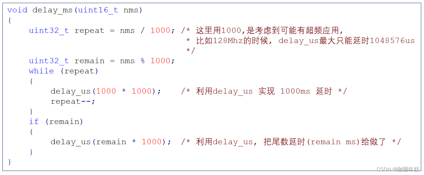 【正点原子STM32】SYSTEM文件夹介绍(sys文件夹、deley文件夹、USART 文件夹、SysTick、printf函数、fputc函数、半主机模式)插图15 在这里插入图片描述