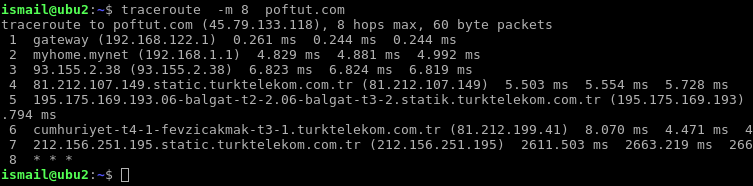  Set TTL For ICMP