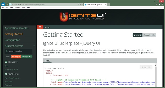 Ignite UI