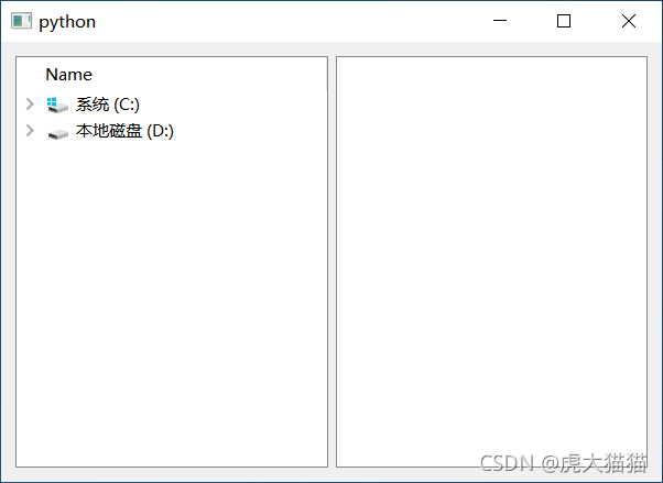 pyQt显示系统文件目录_python pyqt展示指定目录结构-CSDN博客