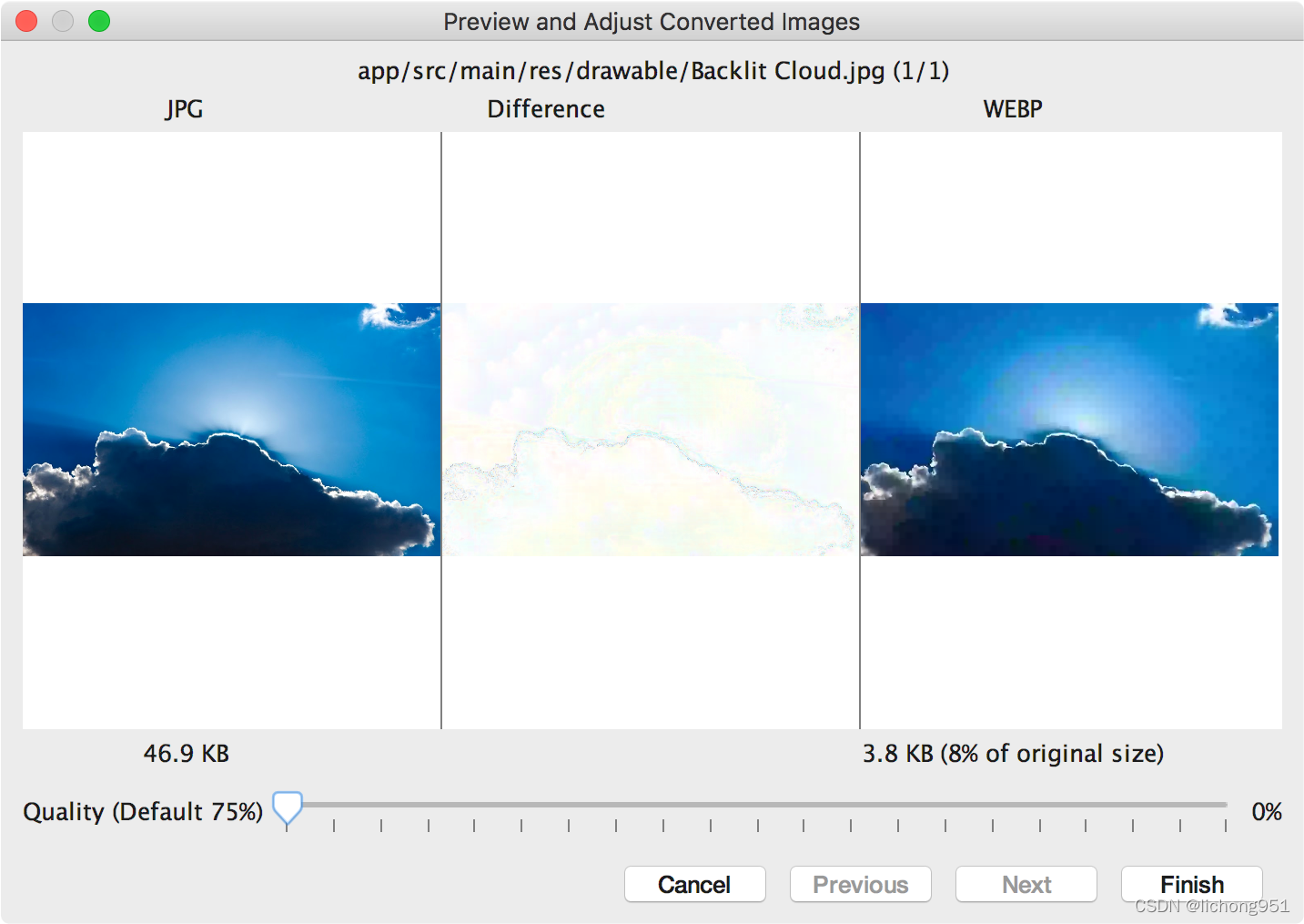 【Android Studio】【瘦身】将图片转换为 WebP 格式【亲测】_交互设计_02