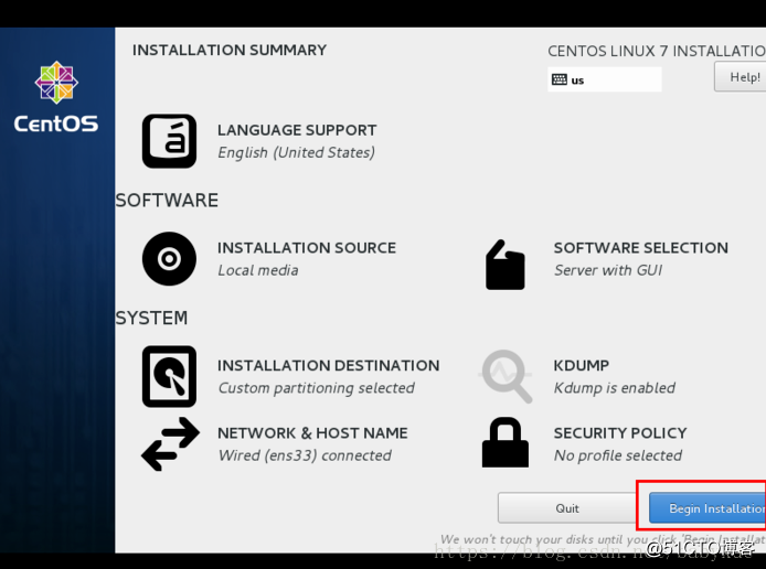 VMware安装Centos7