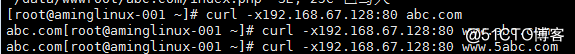 apache与PHP结合，apache默认虚拟机