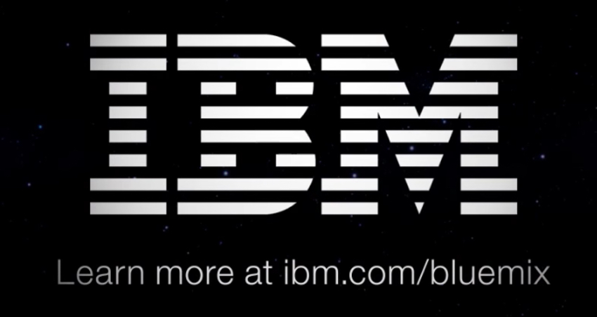 IBM Bluemix IoT手势-IBM徽标和Bluemix Link