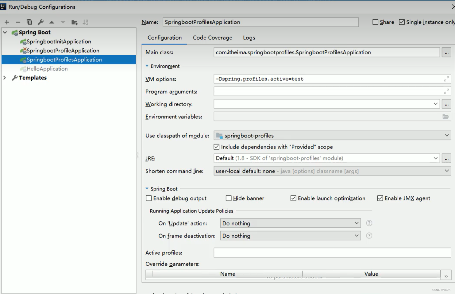 SpringBoot配置-profile_springboot配置profile虚拟机参数-CSDN博客
