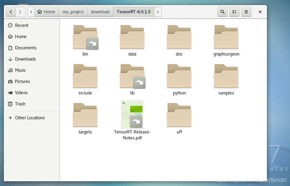 Tensorrt目录结构