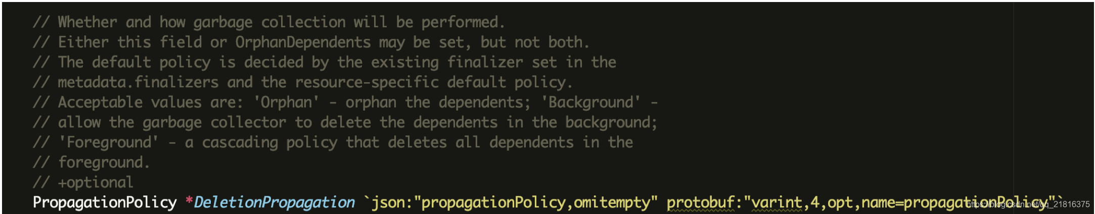 type code