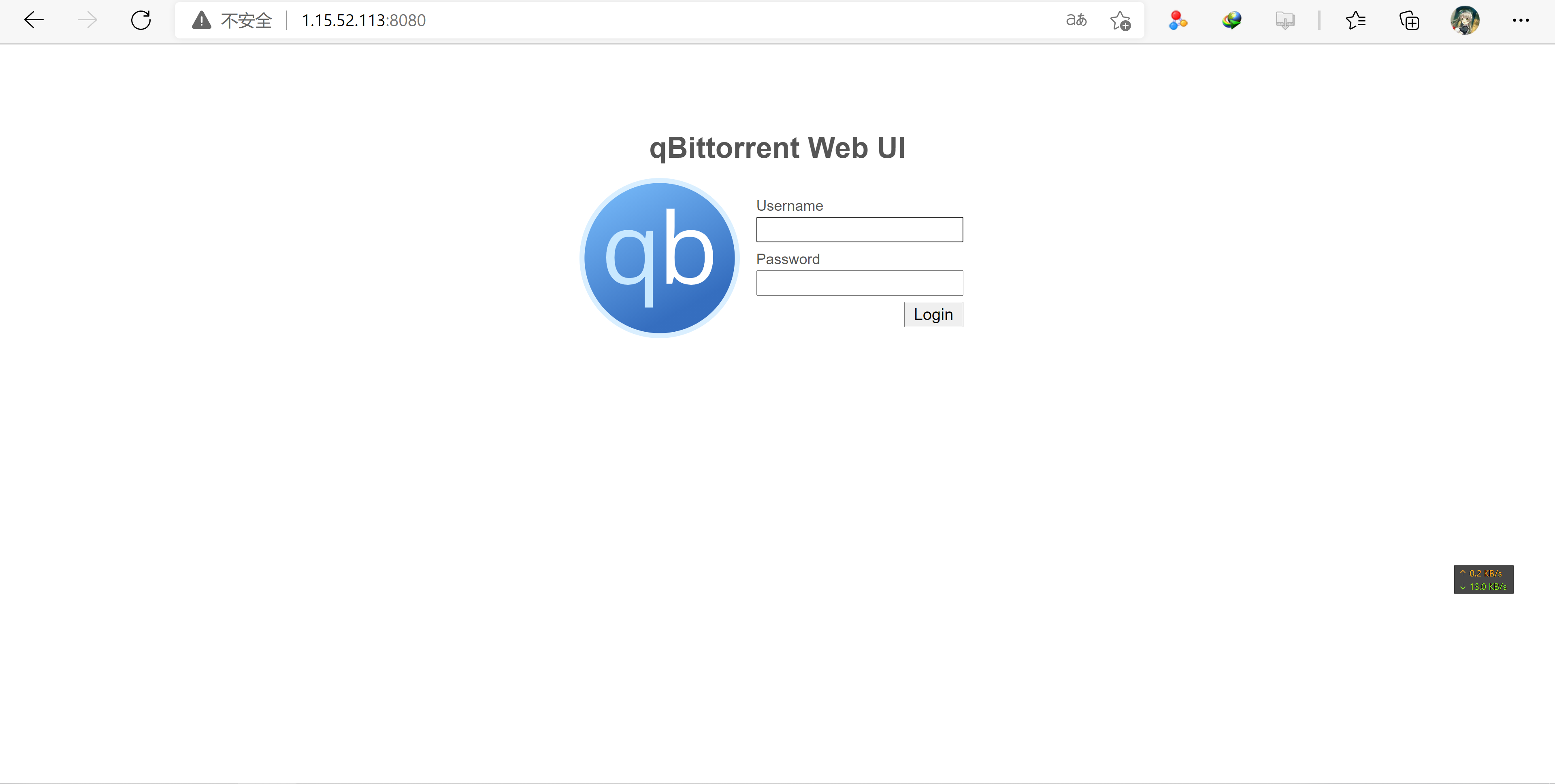 qcloud-Lighthouse-qBittorrent-WebUI-Initialization