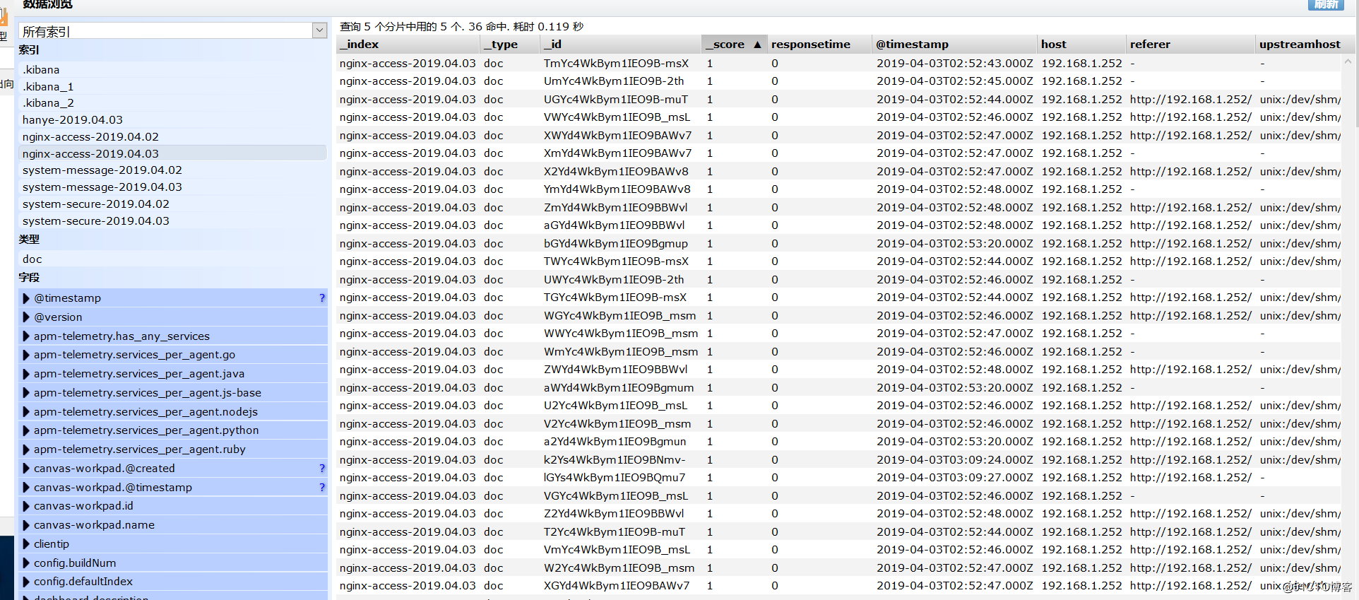ELK之logstash系统日志和nginx,tomcat日志收集-4