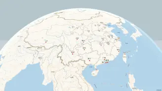 按照省份分布图