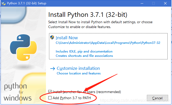 Python安装界面