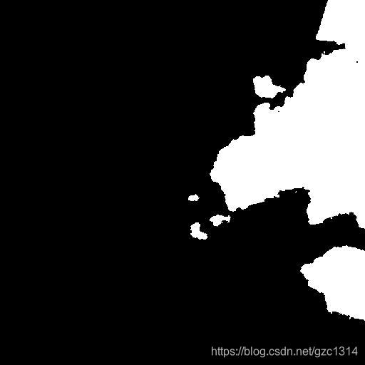 8位深度二值化图