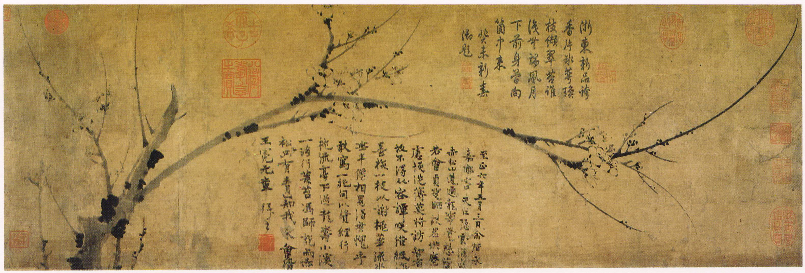 名画144 王冕《画选三幅》_王冕画-CSDN博客