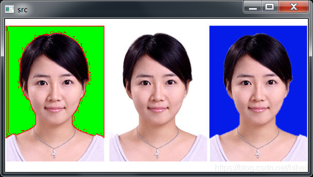 Python OpenCV 修改一寸照片底色，图像处理取经之旅第 20 天