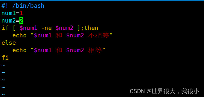 shell符号解释（持续更新）_shell -ne-CSDN博客