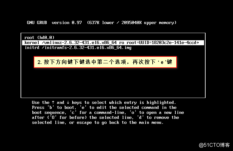 在RedHat 6.5 下重置 root 密码
