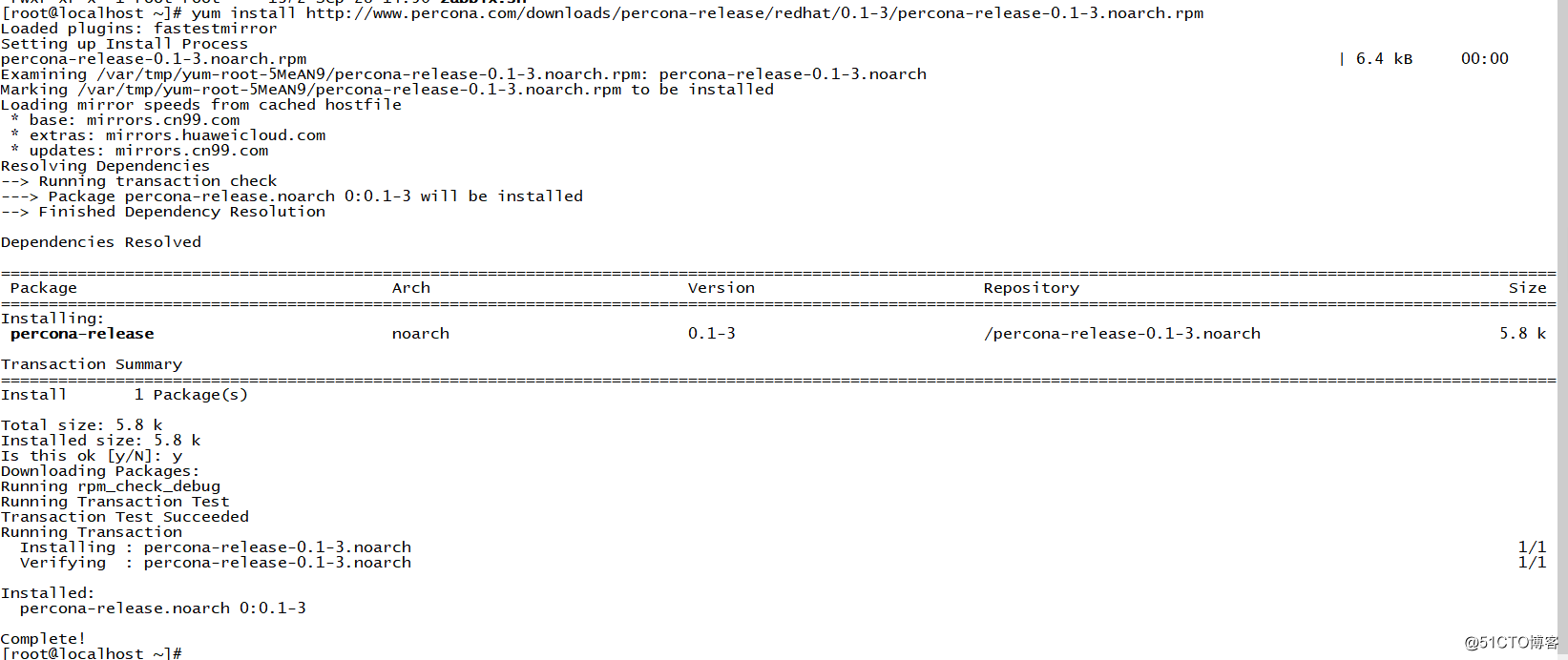 通过插件percona进行zabbix监控MySQL5.7（单节点）