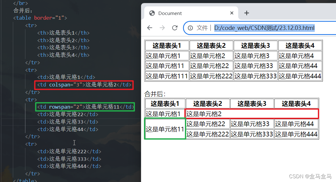web开发:html详解