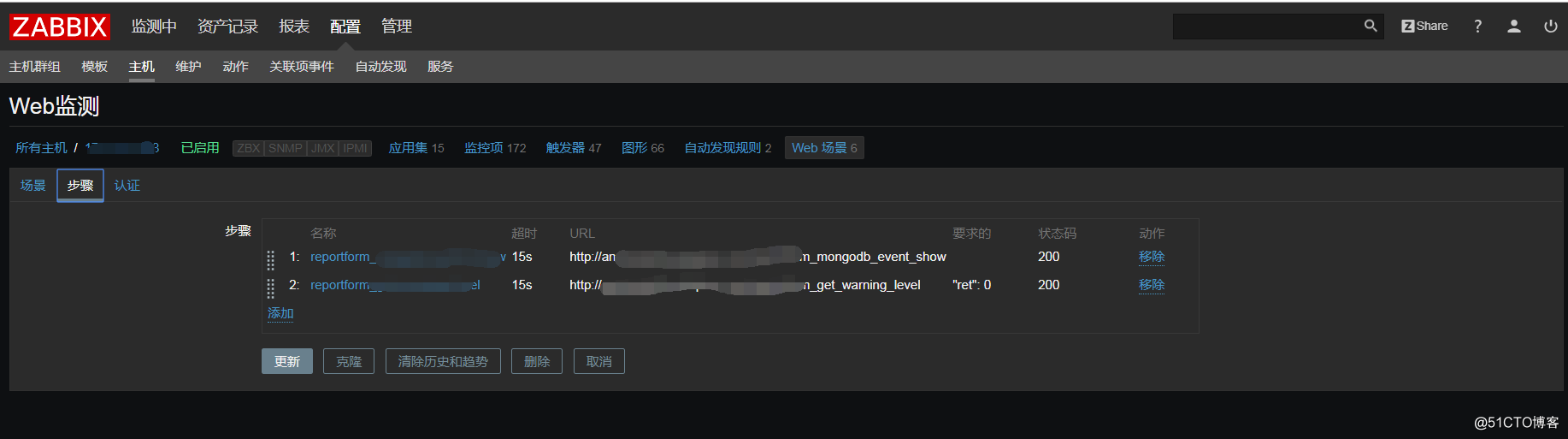 整理Zabbix监控 WEB
