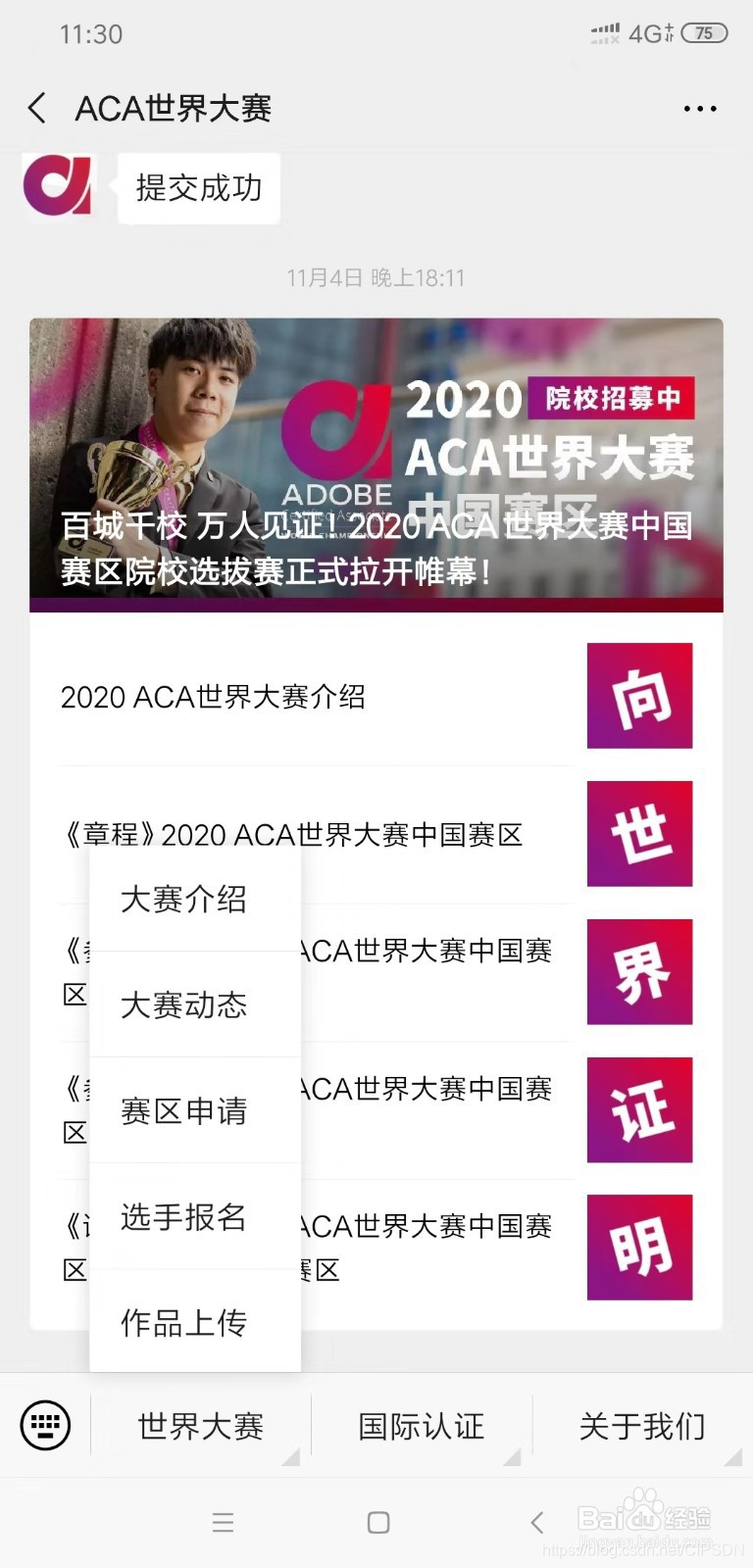 ACA世界大赛