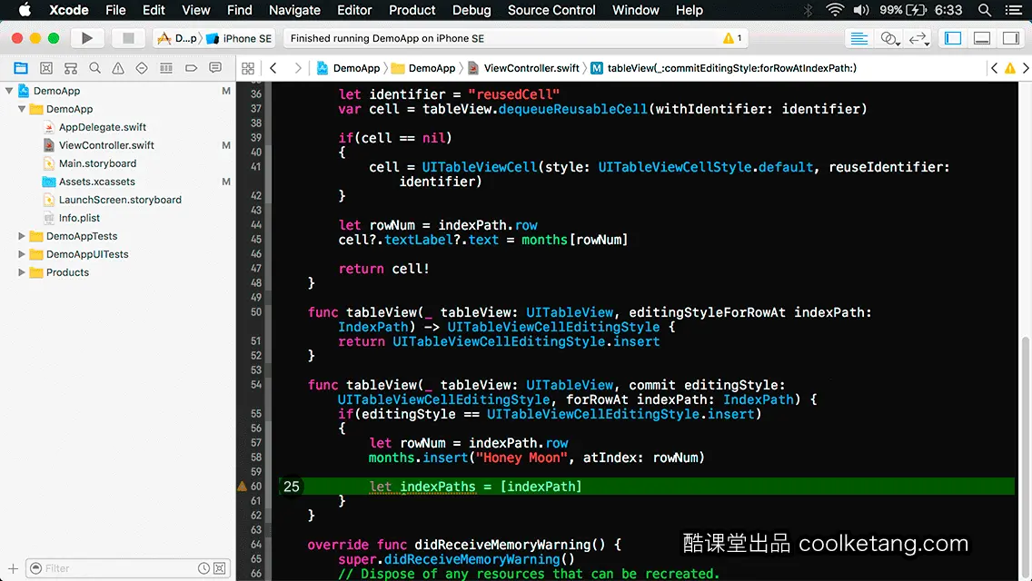 互动教程 for Xcode9 & Swift4-酷课堂
