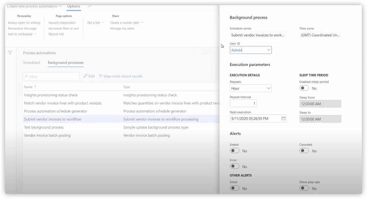 Dynamics 365 finance 供应商发票自动化