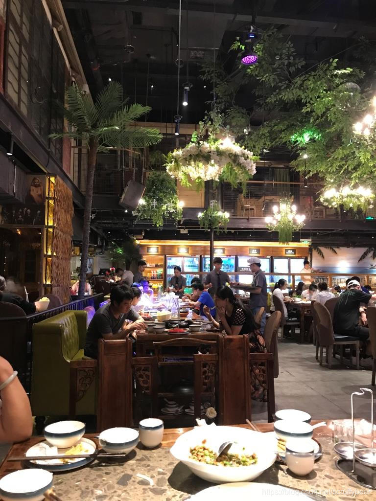 Dinner at Taohualuo Music restaurant 2.