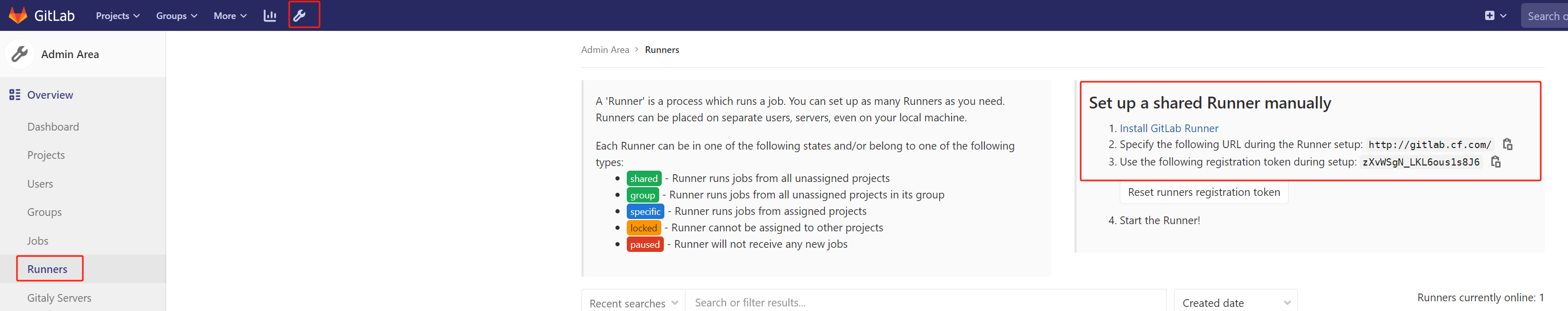 gitlab-runner安装配置_rpm包