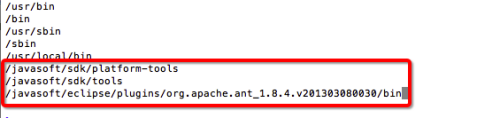 mac 下配置phonegap(cordova)开发安卓苹果应用