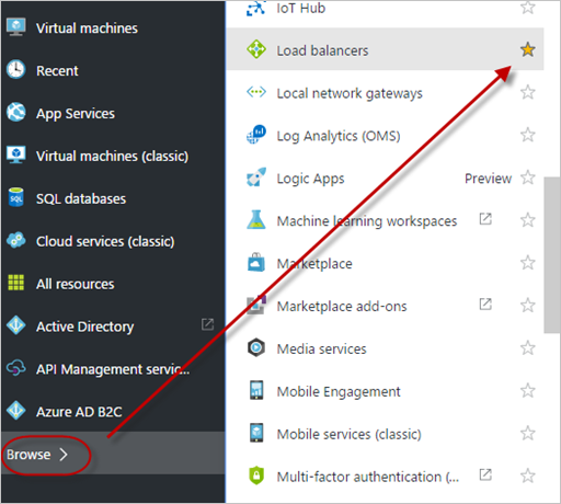 Browse load balancer
