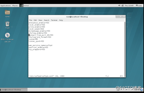 linux简单搭建ftp服务器