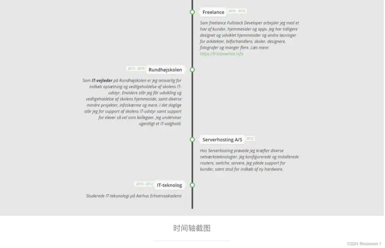 51款纯CSS时间轴设计-CSDN博客